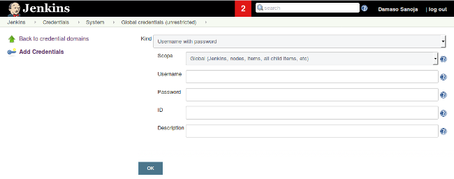 Username and Password Username and Password