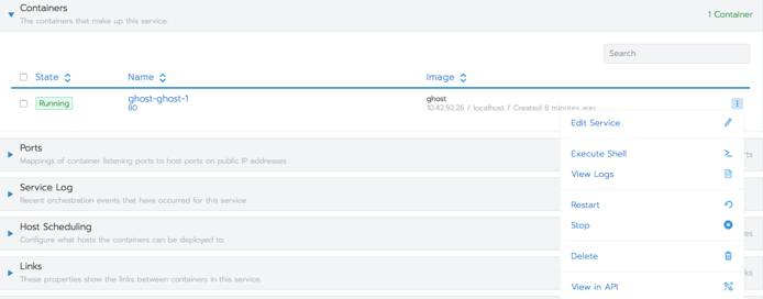 Rancher Options Rancher Options