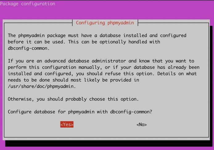 dbconfig common dbconfig common