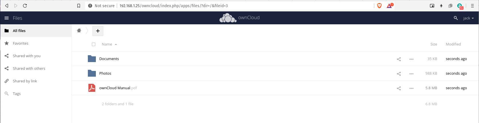 ownCloud is installed and ready to use as your private cloud ownCloud is installed and ready to use as your private cloud