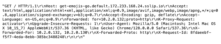Invoking the deployed Knative Go function in a Web browser. Invoking the deployed Knative Go function in a Web browser.