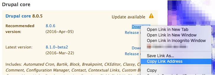 A Drupal Update A Drupal Update