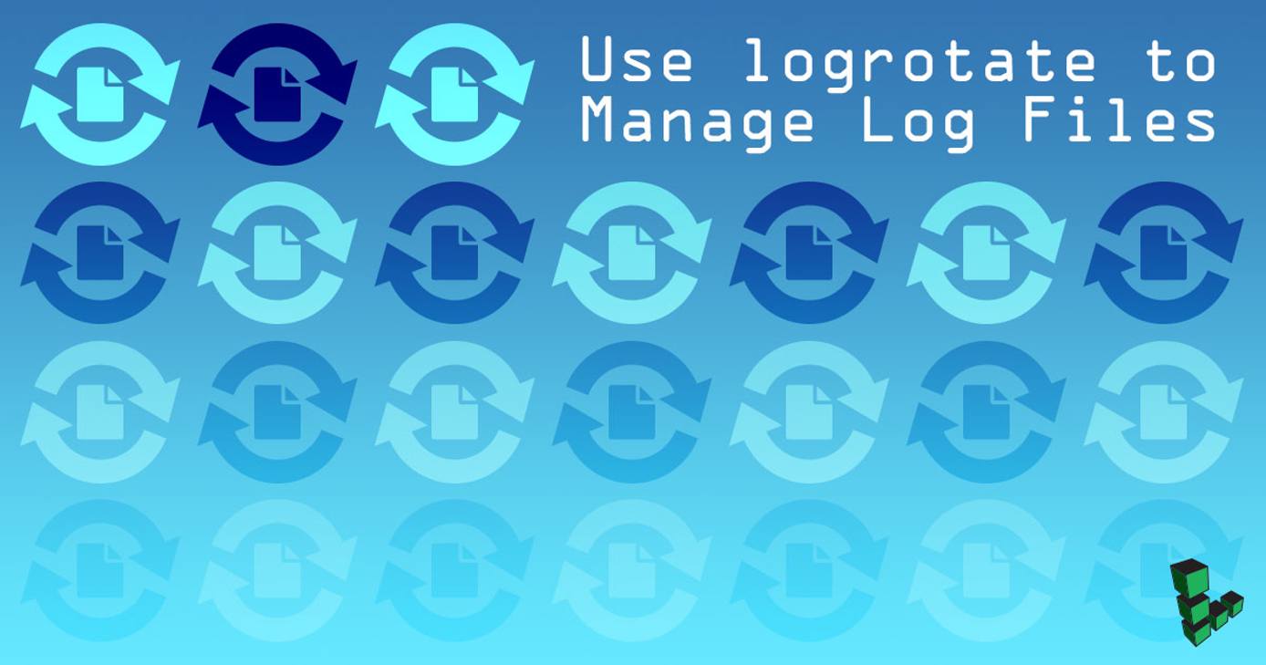 How to use logrotate title graphic How to use logrotate