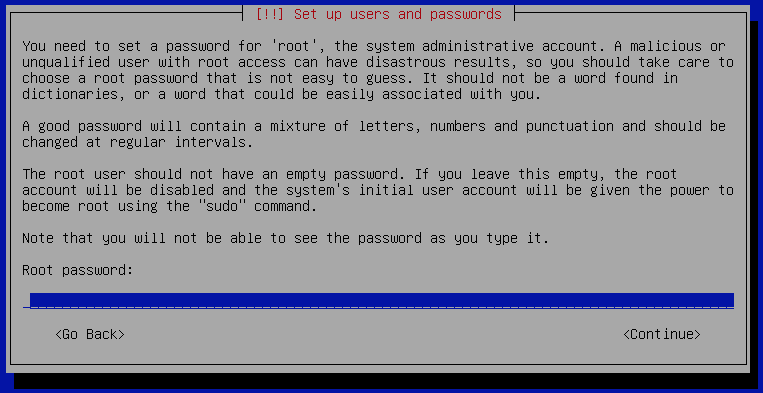 Debian 8 Root Password Setting Debian 8 Root Password Setting
