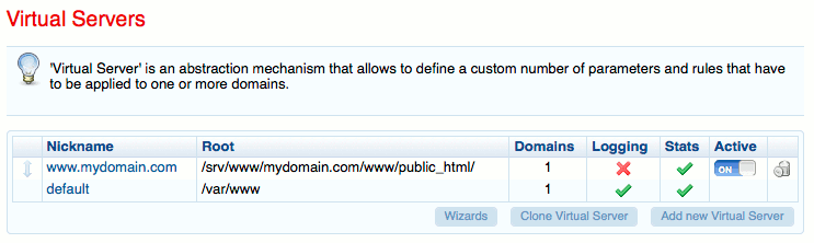 New virtual server listing in Cherokee admin panel on Ubuntu 10.04 LTS New virtual server listing in Cherokee admin panel on Ubuntu 10.04 LTS