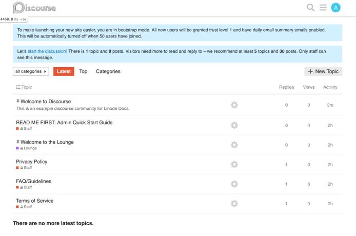 Discourse Main Discussion Page Discourse Main Discussion Page